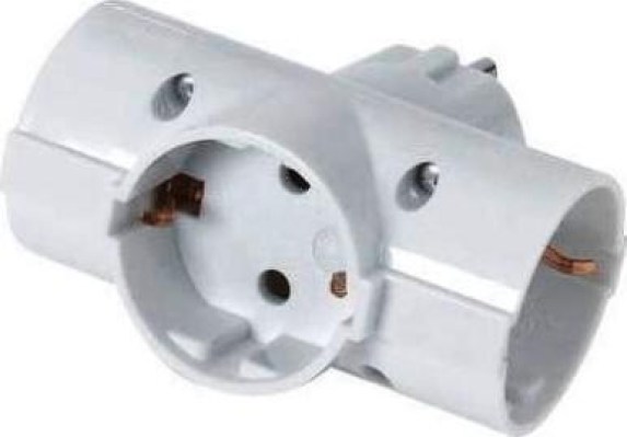 Πολύπριζο Σούκο σταυρός 3 θέσεων